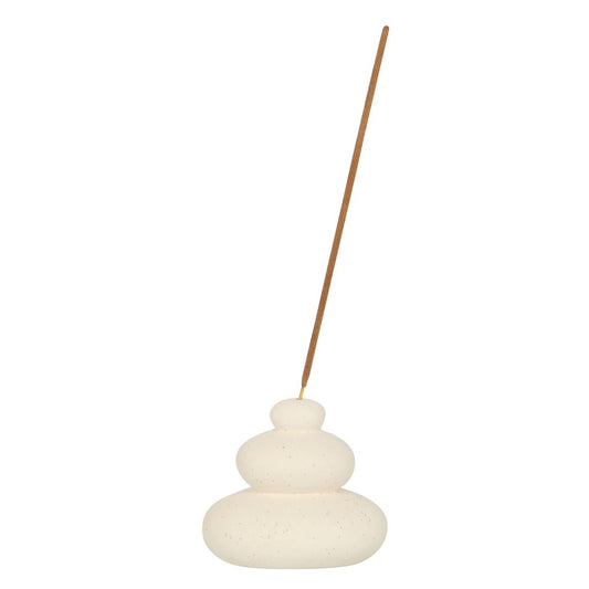 Bubble Ecru Incense Holder