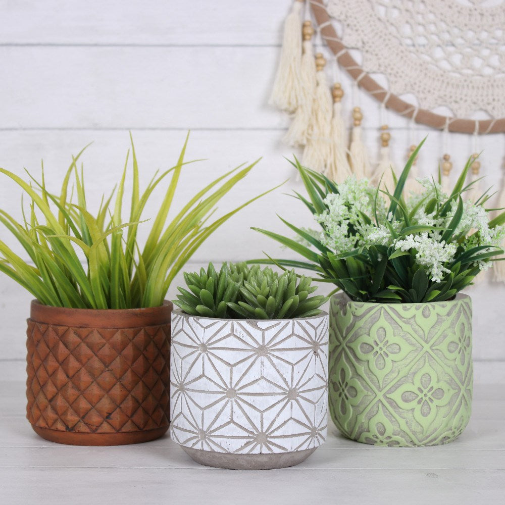 Geometric Plant Pot