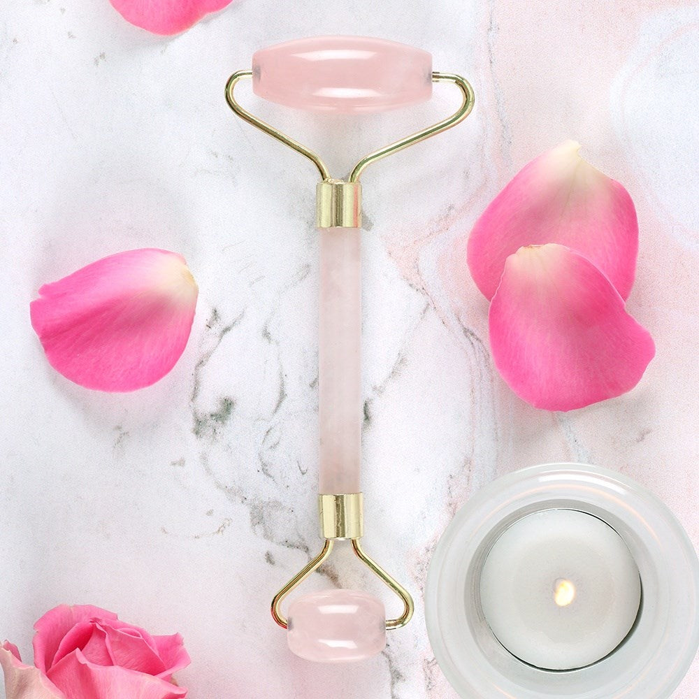 Rose Quartz Facial Roller